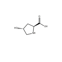 하이드록시프롤린 (51-35-4) C5H9NO3