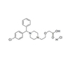 Cetirizine Hydrochloride (83881-52-1) C21H26CL2N2O3.